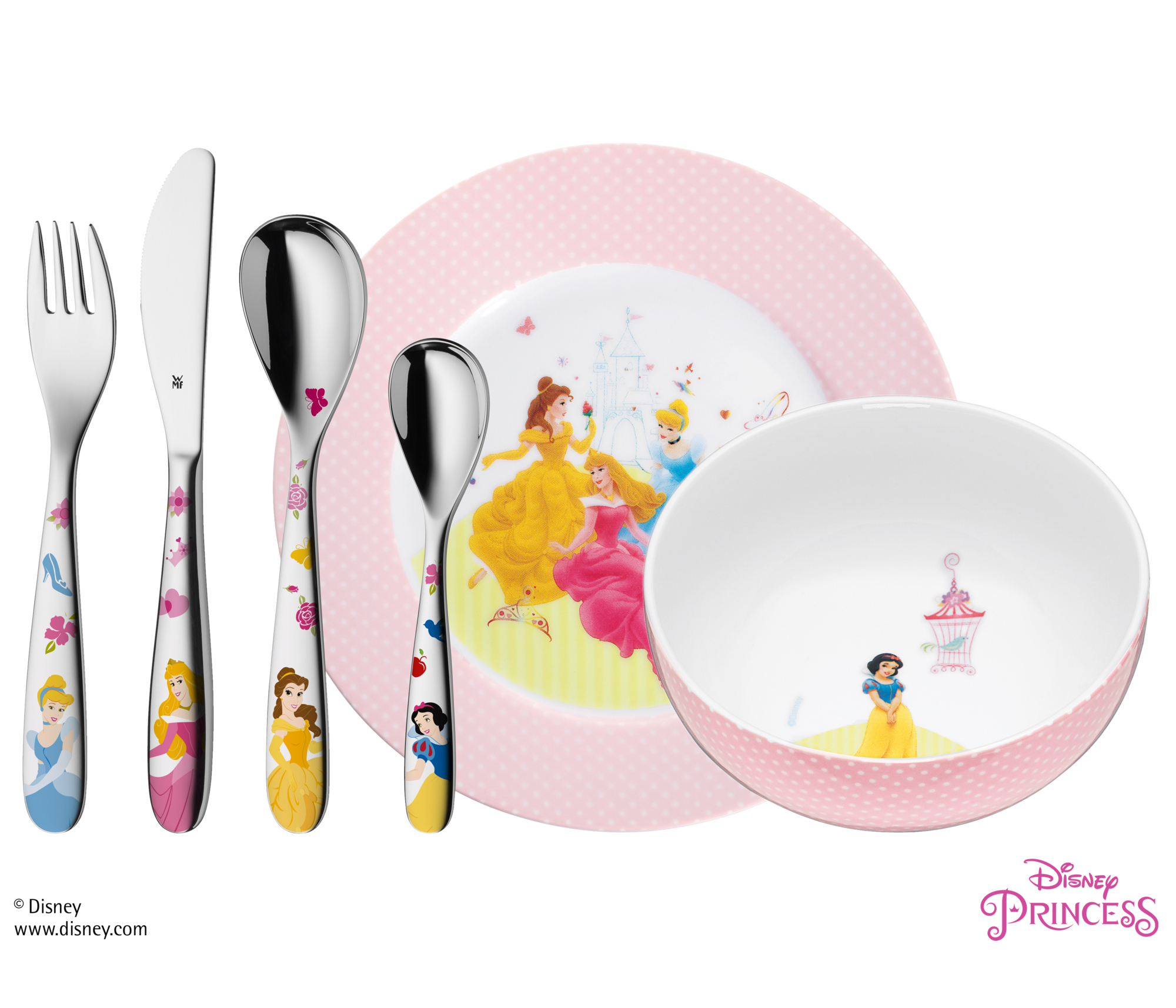 Kids Cutlery Set Disney Princess 6 piece WMF Nordics