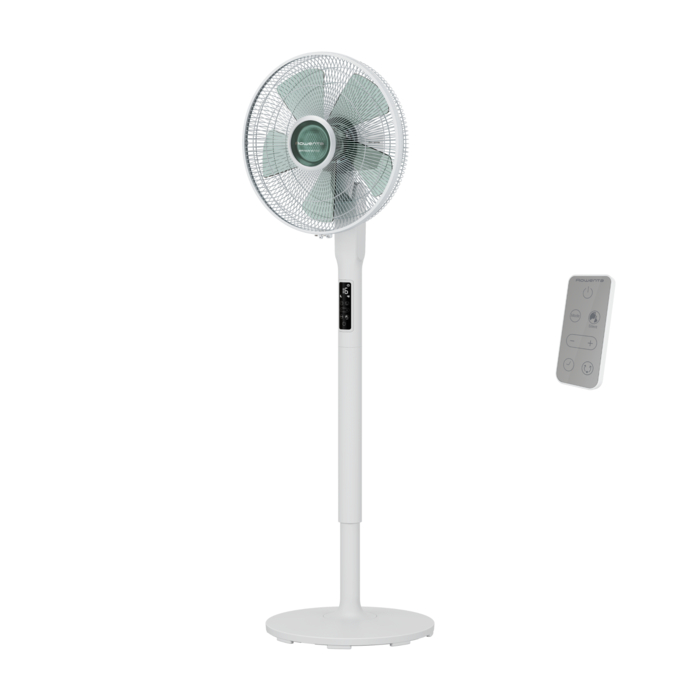 Rowenta Turbo Silence Extreme +, Ventilador de pie, Potente, Silencioso, Bajo consumo