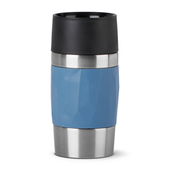 Travel Mug Compact N2160210 RVS/Blauw 0,3L