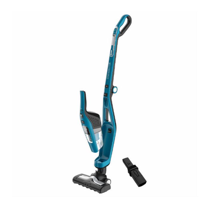 Rowenta Dual Force 2 en 1, Aspiradora sin cable y de mano, Plegable, Accesorio para ranuras, Azul