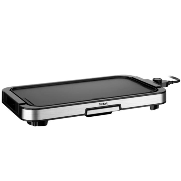 Tefal Giant Plancha, Parrilla Eléctrica, 2300W, Placa extraíble, 5 Ajustes de Temperatura, 12 Personas, Revestimiento Antiadherente