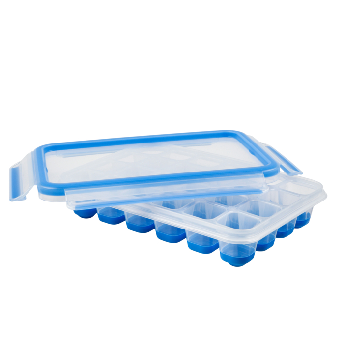Tefal Masterseal Plastic Food Conservation, Cubitera para 24 cubitos, Conserva y es Hermético, Recipiente apto para Microondas
