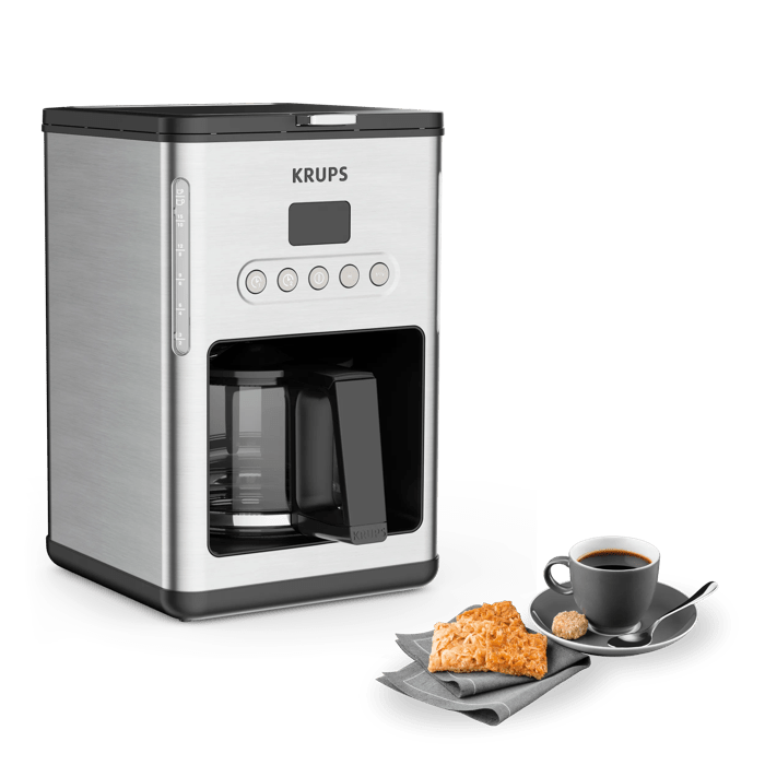 Moulinex Control Line, Cafetera de goteo, 1,25L, 10 tazas, 1000 W