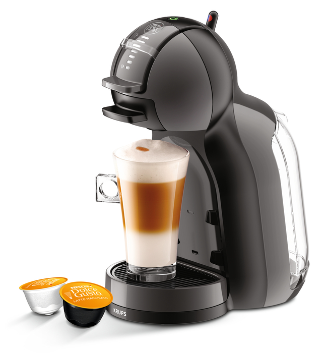 Krups MINI ME Noir / Anthracite Machine à capsules multi-boissons