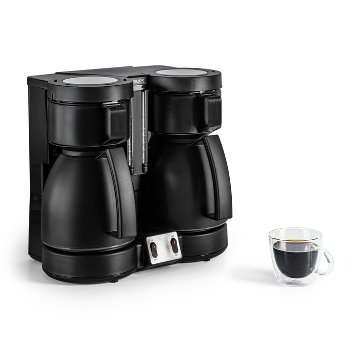 Krups Cafetière Krups isotherme double préparation Duothek Cafetière filtre isotherme