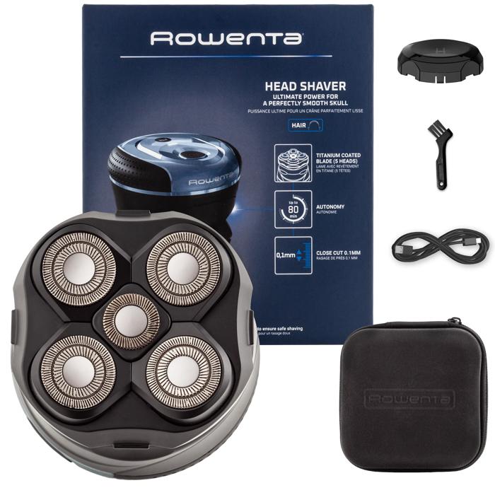 Rowenta – Afeitadora de cabeza Rowenta Skull Shaver con revestimiento de titanio.