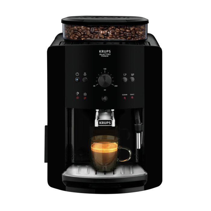 Essential, Cafetera Superautomática, Mecánica, Espumador de leche, Negra
