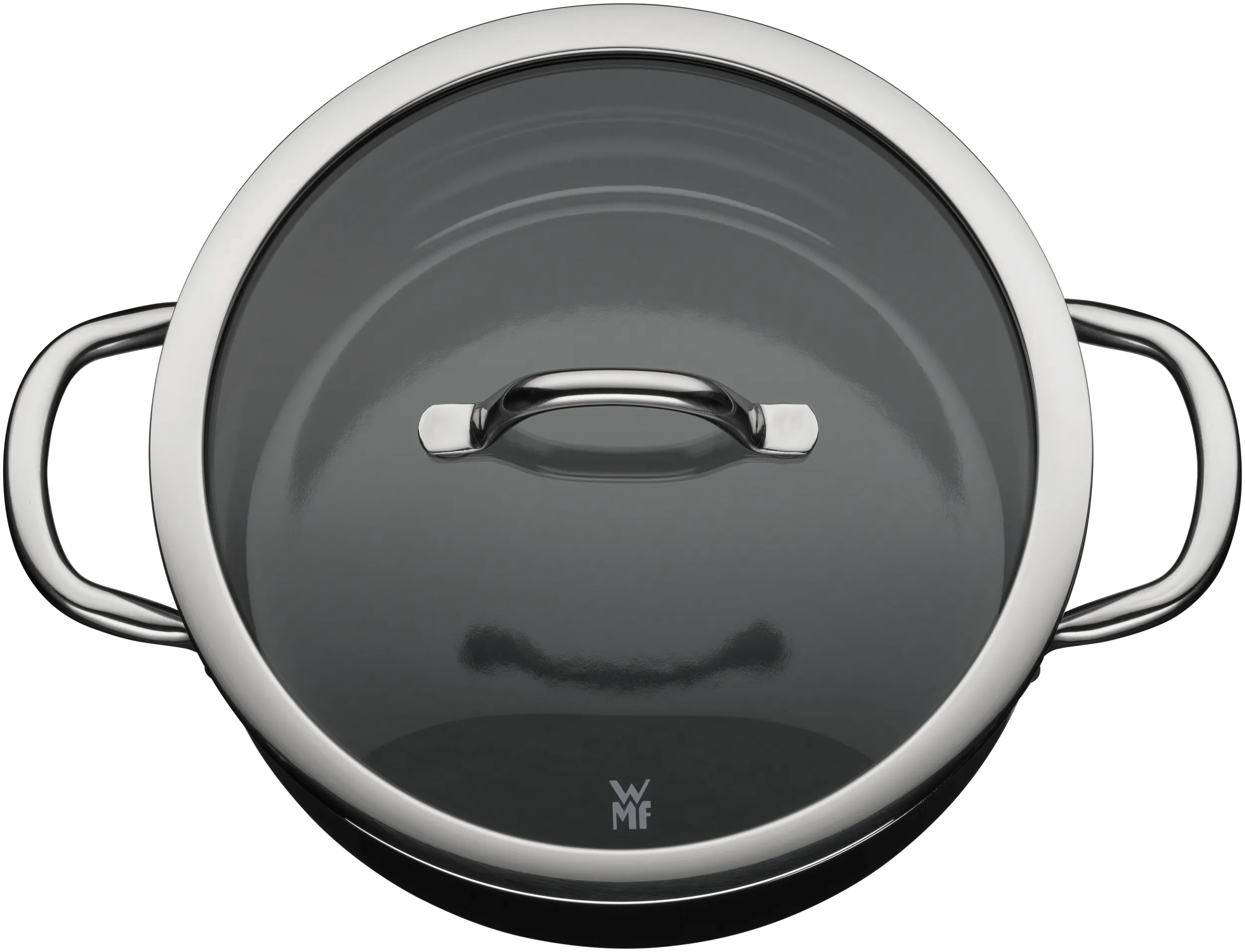 WMF FusionTec Functional Steelpan met deksel 16 cm Zwart