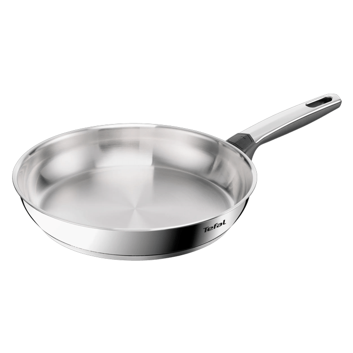 Tefal Emotion+ Sartén 28 cm, Acero Inoxidable Premium, Garantía 10 años, Inducción, 4-5 Personas