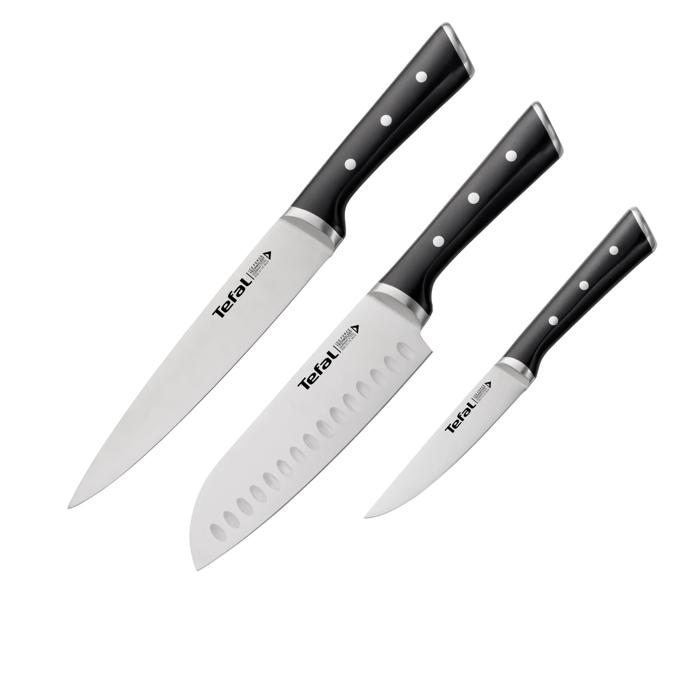 Tefal ICE FORCE SET 3 CUCHILLOS: 20 cm + 18 cm + 11 cm