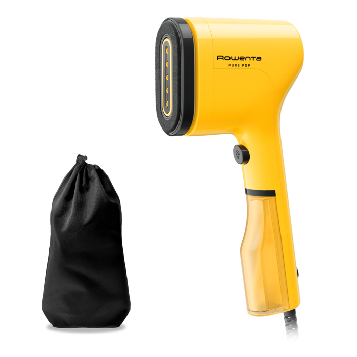 Rowenta Pure Pop Amarillo, Cepillo de vapor, Salida de vapor 20 g/min