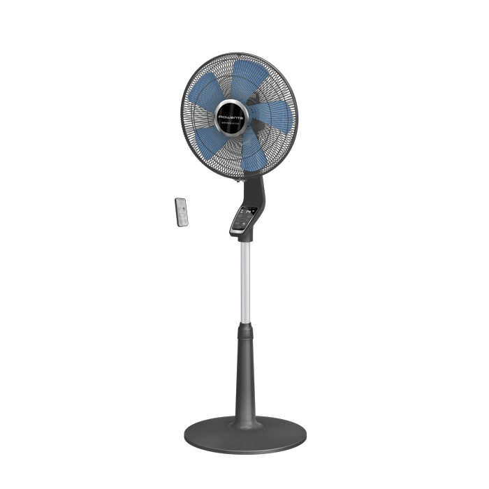 Rowenta Turbo Silence Extreme, Ventilador de pie, 21 dB (A),  10 velocidades,  Ahorro de Energía