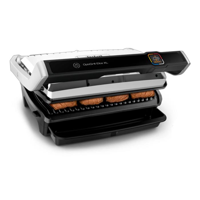 Tefal OptiGrill Elite XL GC760D Slimme contactgrill met digitale grillassistent - 16 automatische programma's