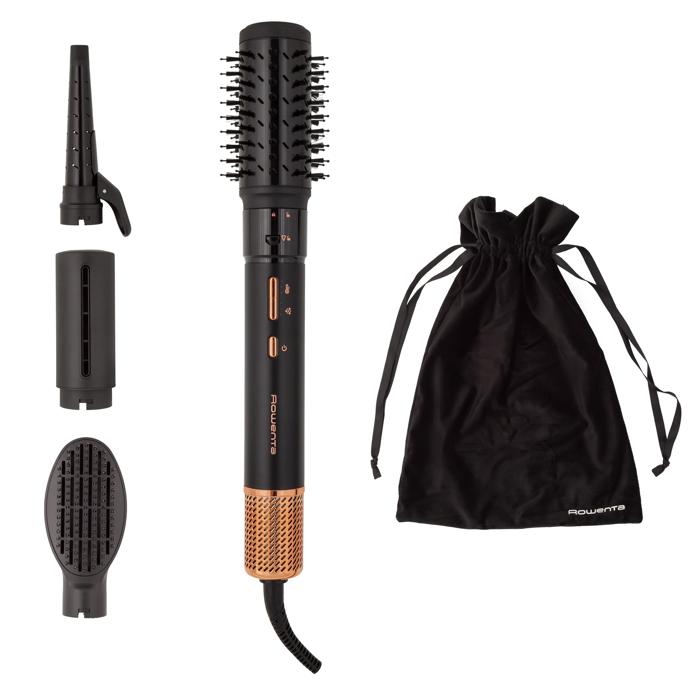 Rowenta Air Shape de Rowenta, Moldeador de cabello, 4 cabezales distintos, Motor digital de alta velocidad, Hasta 150 km/h, Resultados duraderos