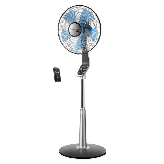 Rowenta Turbo Silence Extreme, Ventilador de pie, Silencioso, Mando a distancia