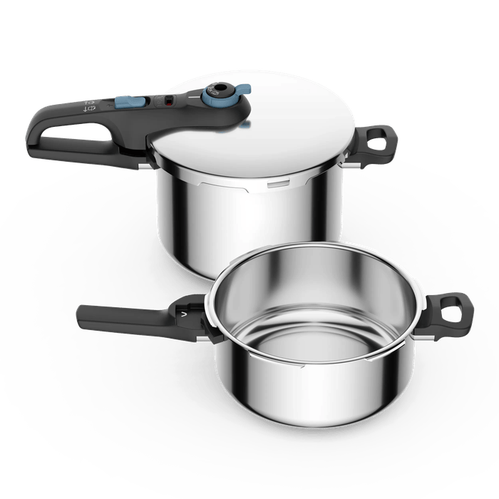 Комплект тенджери под налягане Tefal Secure Trendy P2584301
