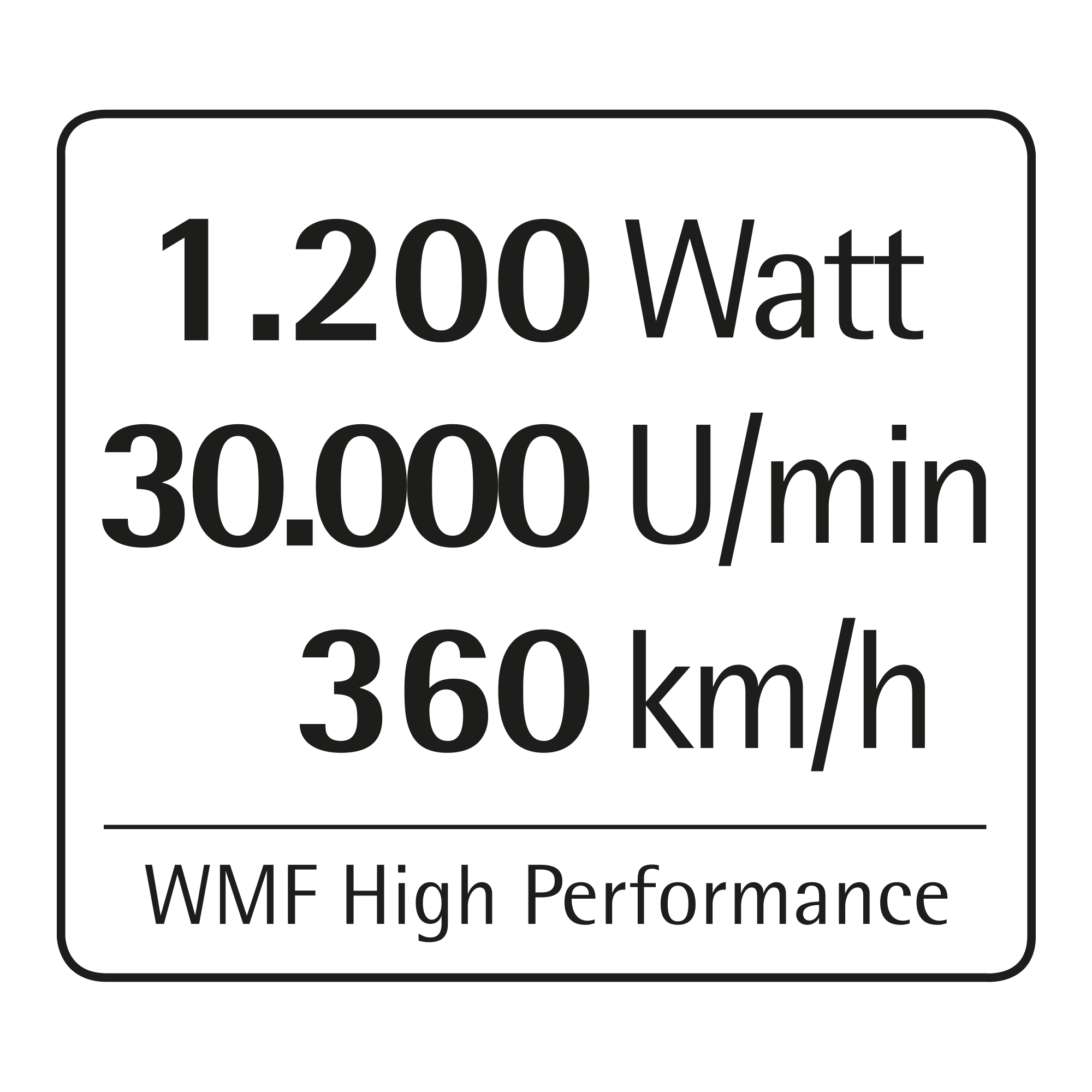 WMF Kult Pro Çok Fonksiyonlu Blender 1200W