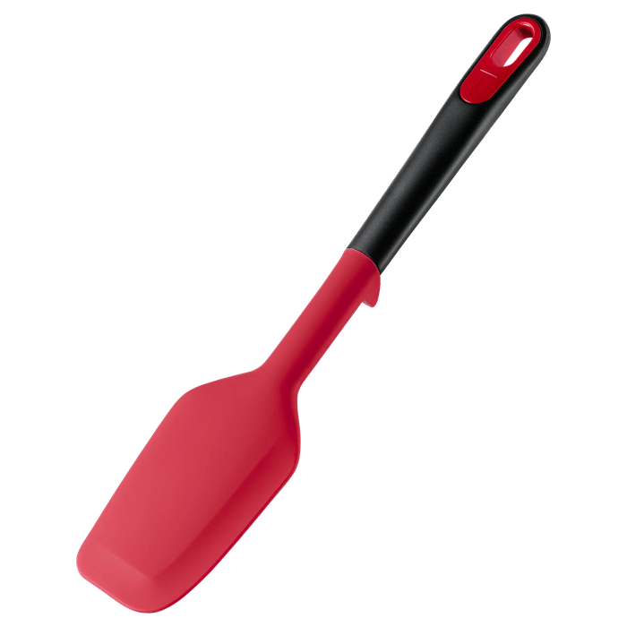 Tefal Ingenio+ Espátula de hoja suave, Robusta, Resistente al calor hasta 250°C, Apta para lavavajillas, Rojo y negro