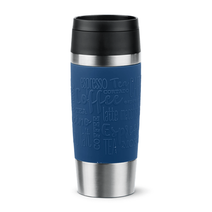 EMSA Tefal Travel Mug Classic Isolierbecher 0 36L Dunkelblau N20203 3110601162