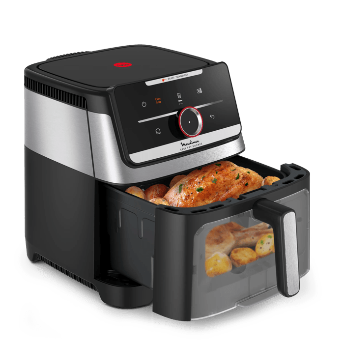 Moulinex Easy Fry Silence XXL, 7L com Smart Assist