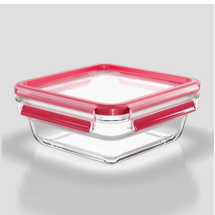 Tefal MasterSeal Glass N1041410 Vershoudbakje vierkant 0,8L