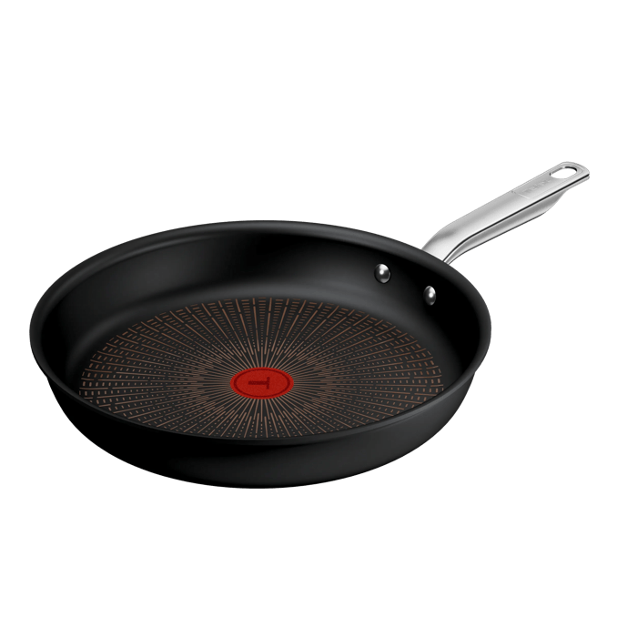 Tefal Experience sartén de 32 cm, Revestimiento antiadherente FusionCore, Compatible con inducción, 6-7 personas