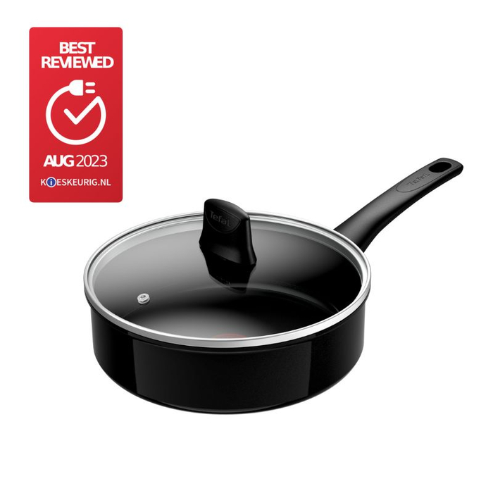 Tefal Renew Black ON Keramische Hapjespan - Ø24 cm