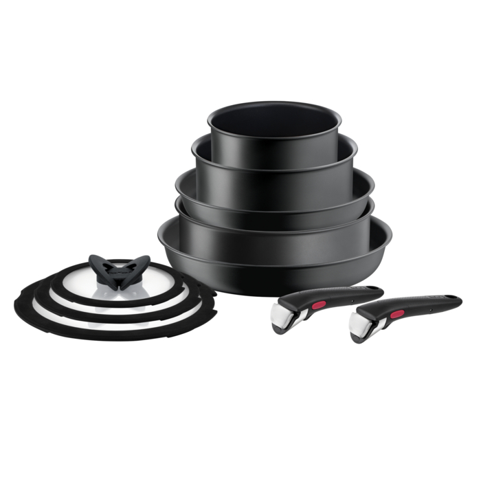 Zestaw garnków i patelni TEFAL INGENIO ULTIMATE - 10 elementów