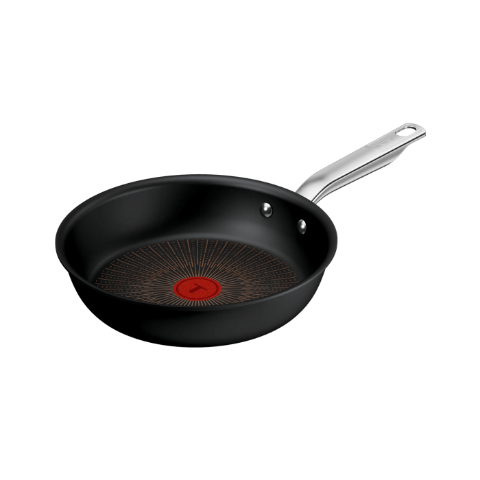 Tefal Sartén Experience 24 cm, Recubrimiento Antiadherente FusionCore, Compatible con Inducción, 2-3 personas