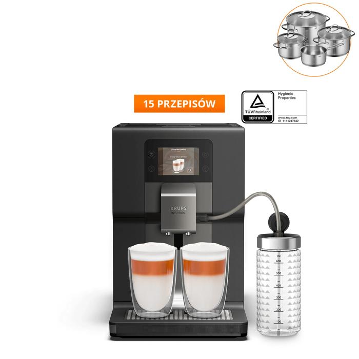 Ekspres do kawy automatyczny KRUPS INTUITION PREFERENCE+ EA875U (grafit)