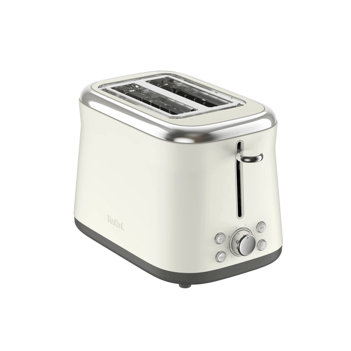 Tefal Collection Doppelschlitztoaster Retro-Edelstahl 8 Bräunungsstufen 7211419768