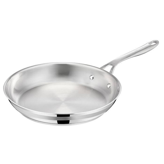 Tefal Jamie Oliver by Tefal Cook Smart, Sartén de 28 cm, Acero inoxidable sin antiadherente, Inducción