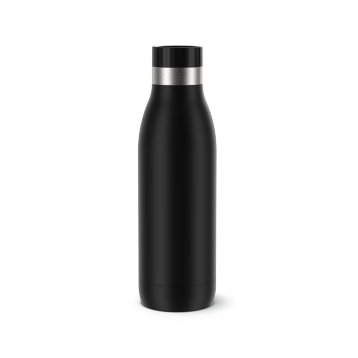 Tefal Bludrop Color, Botella de hidratación, 0,5L, Negra