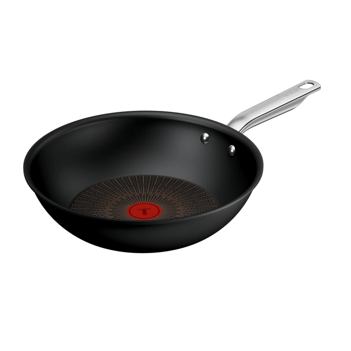 Tefal Experience Wokpfanne 28 Cm Fusioncore Antihaftversiegelung Induktionsgeeignet 4-5 Portionen 2100139117