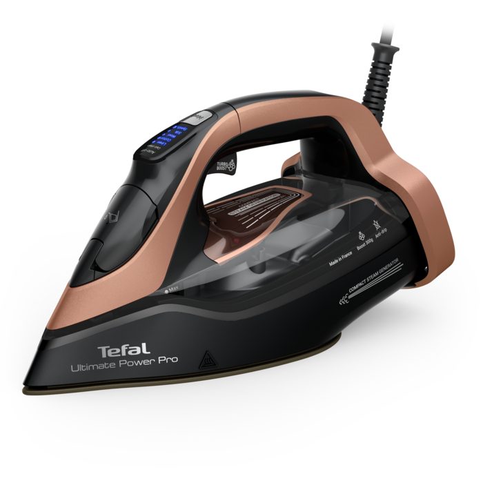 Tefal Ultimate Power Pro, Plancha de vapor,  3200 W, salida de vapor continua de 85 g/min, Golpe de vapor de 300 g/min