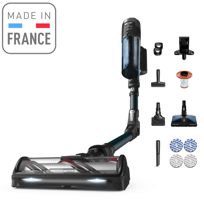 Вертикална прахосмукачка Rowenta X-Force Flex 13.60 Animal Aqua RH9AD1WO