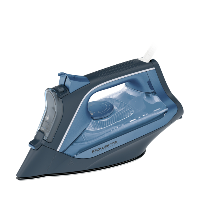 Rowenta Express Steam de Rowenta, Plancha de vapor,Suela Microsteam 300, Perfecta Distribución del Vapor, Plancha con Salida de Vapor Continuo 40 g/min, Golpe de Vapor 160 g/min