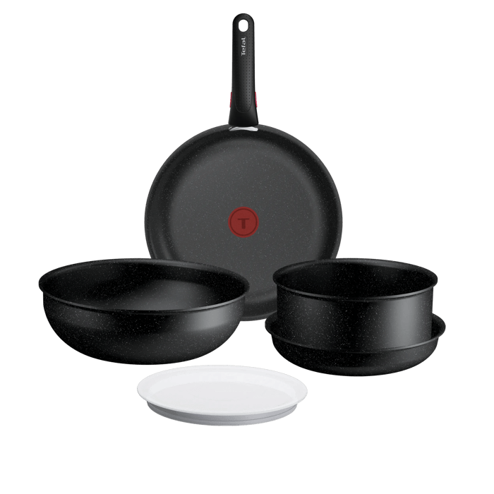 Tefal Ingenio Expertise Set de 6 piezas, Apilable, Revestimiento antiadherente, Thermo-Signal, Inducción