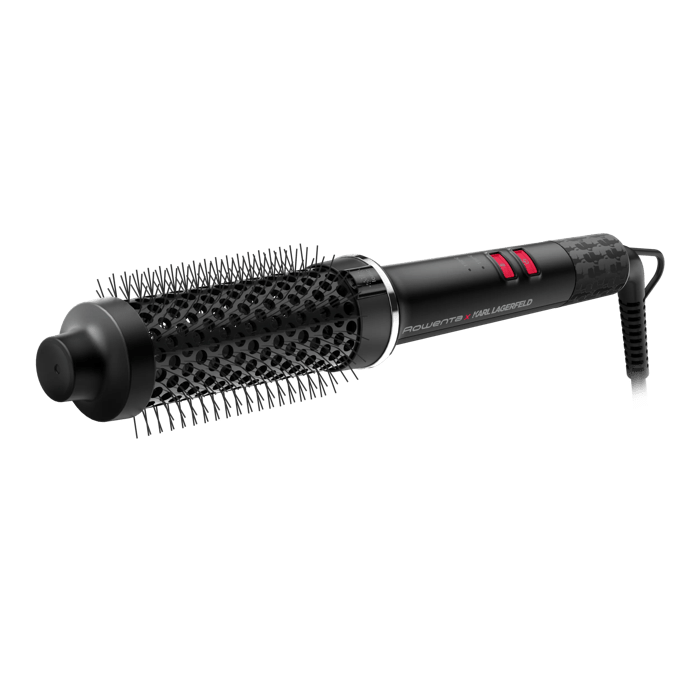 Rowenta Powerbrush de Rowenta x Karl Lagerfeld, Cepillo térmico, Peinado de calidad de peluquería, 38 mm