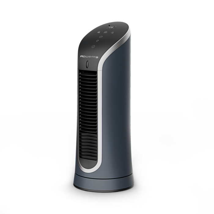 Rowenta Eole Compact de Rowenta, miniventilador de torre, frescor excepcional, confort silencioso, pantalla led y temporizador