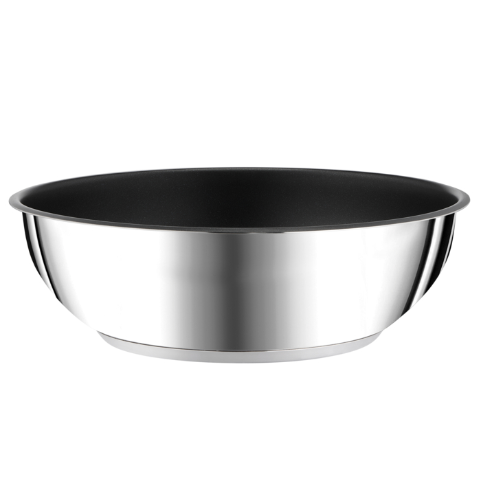 Tefal Ingenio Preference On, Wok, 26 cm, Acero Inoxidable, Inducción