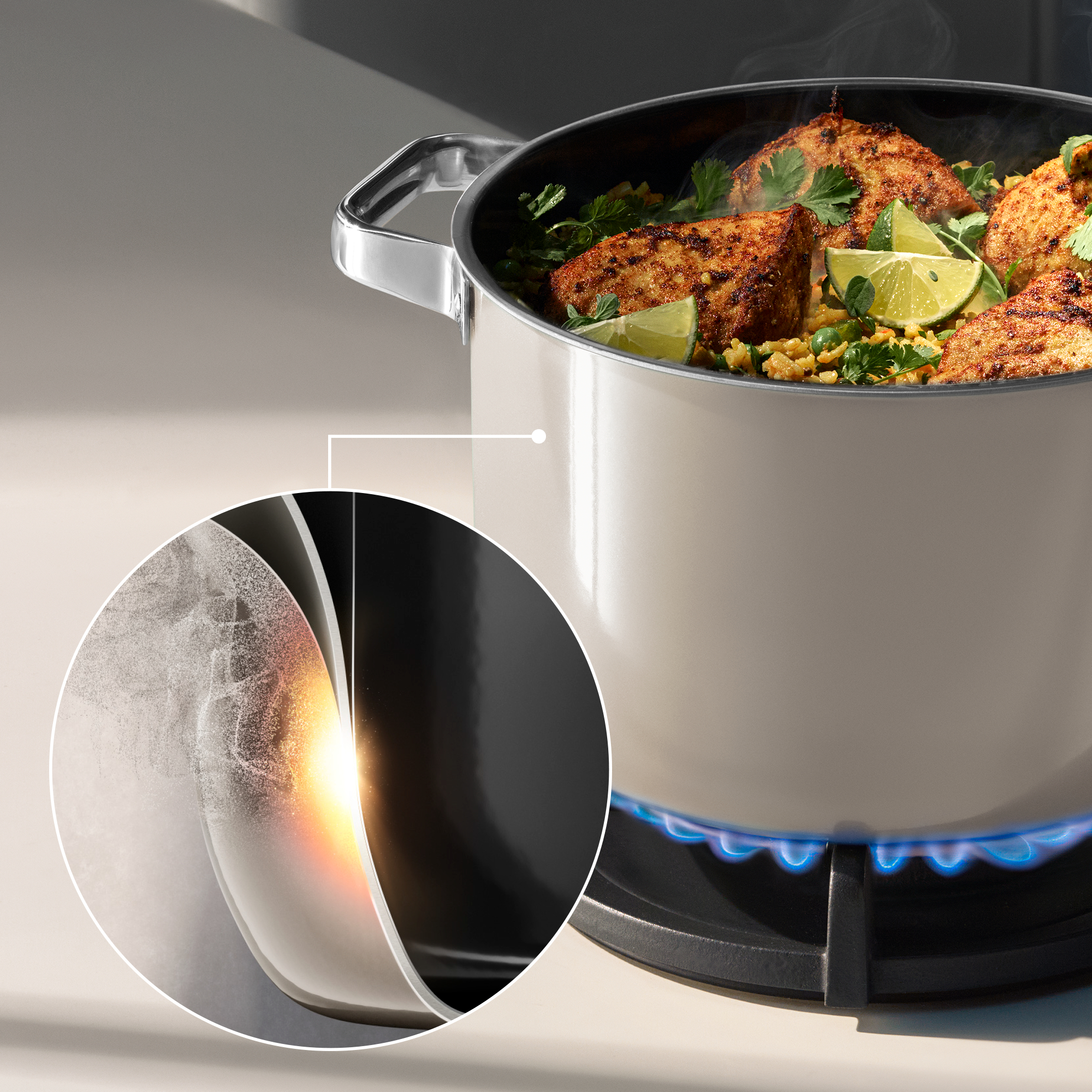 WMF Fusiontec Tencere Seti 4 Parça Makademya