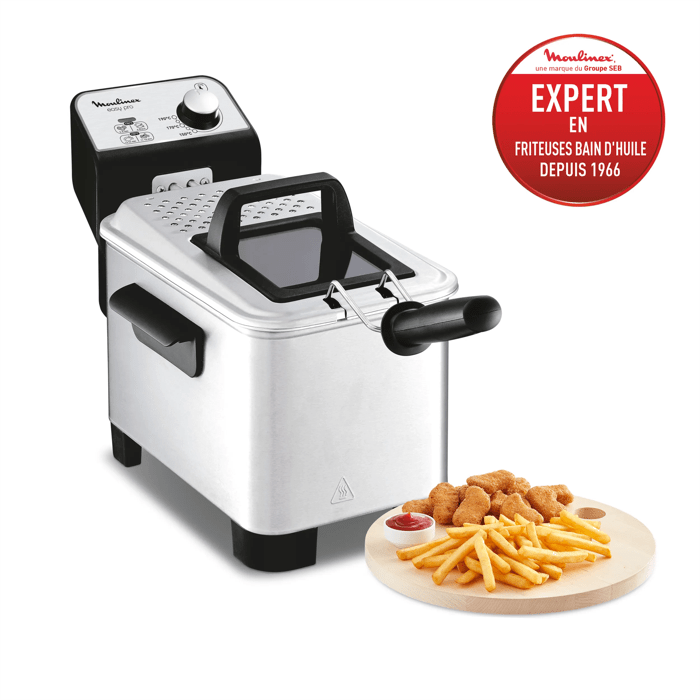 Moulinex EasyPro, Freidora de aceite, 3 L, Apta para lavavajillas