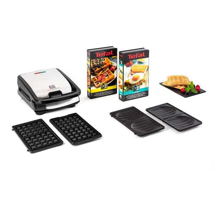 Tefal Snack Collection SW853D12 - Tosti ijzer - Wafelijzer