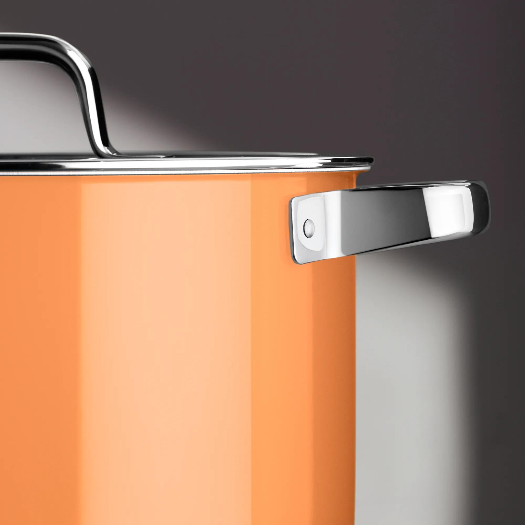 WMF Fusiontec Tencere Seti 4 Parça Papaya Turuncu