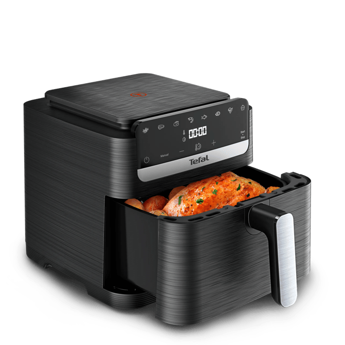 Tefal Easy Fry Mega Compact  Heißluftfritteuse  Xl 7 5 L Füllmenge  Xs-Größe