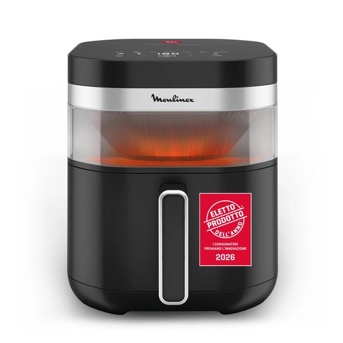 Moulinex Easy Fry Infrared Friggitrice Ad Aria Risultati Croccanti Tecnologia Infra-Heat