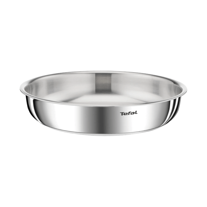 Tefal Ingenio Emotion, Sartén 24 cm, Acero Inoxidable, Sin Revestimiento, Apilable, Inducción