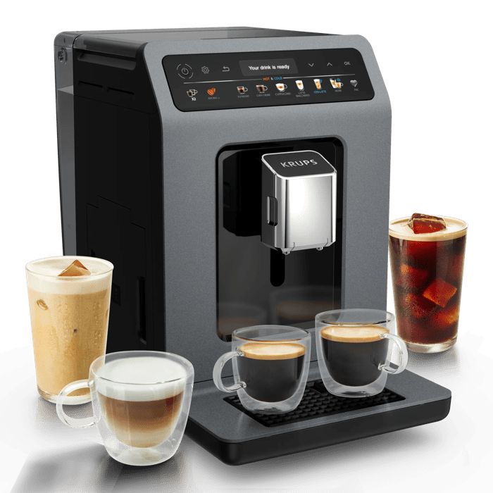 Ekspres do kawy automatyczny KRUPS EVIDENCE HOT&COLD EA898