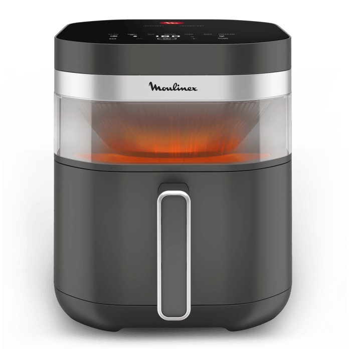 MOULINEX EZ832HF0 Easy Fry Infrared, Air fryer, R&eacute;sultats croustillants, Gris ch